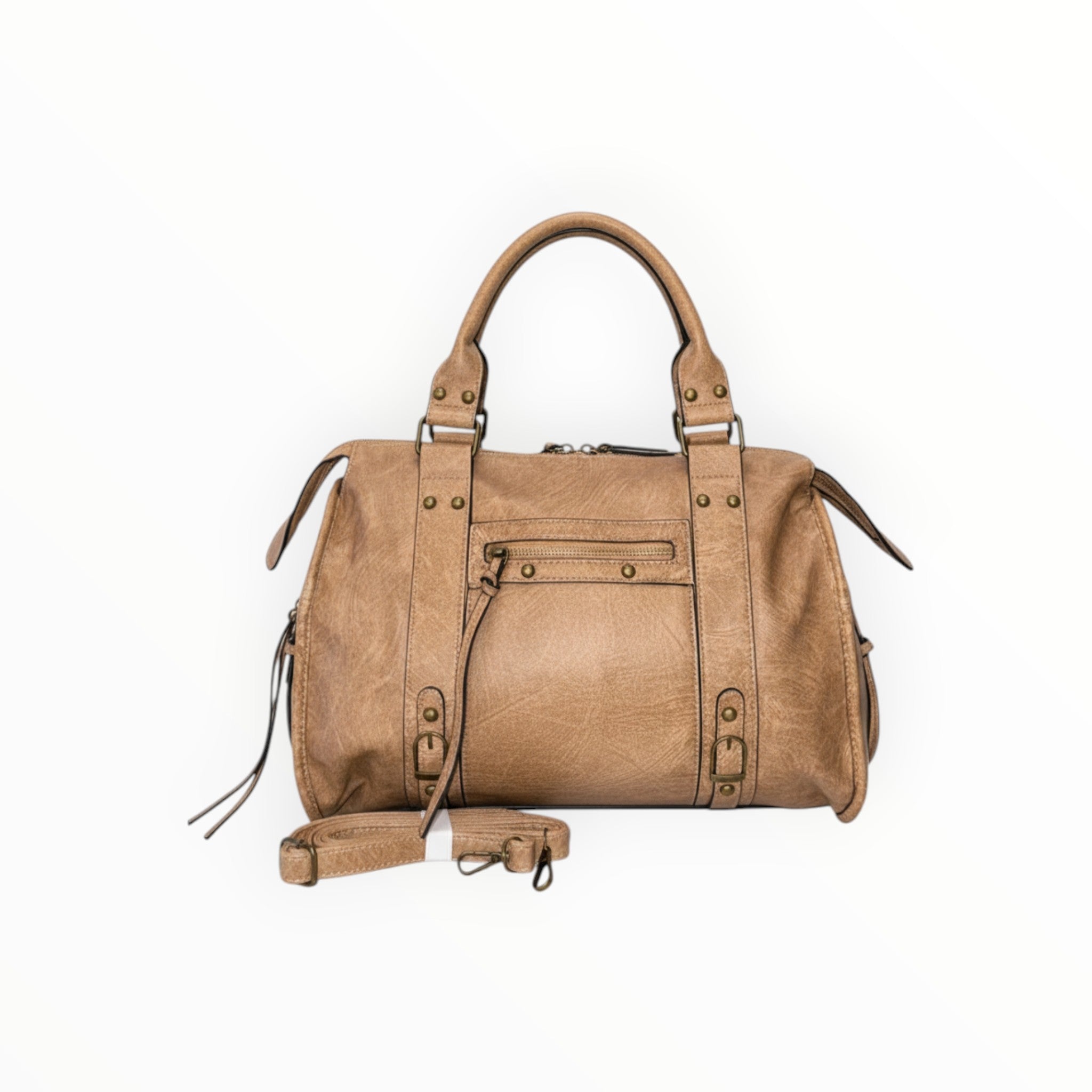 Sac A4 Aspect Cuir Vieilli