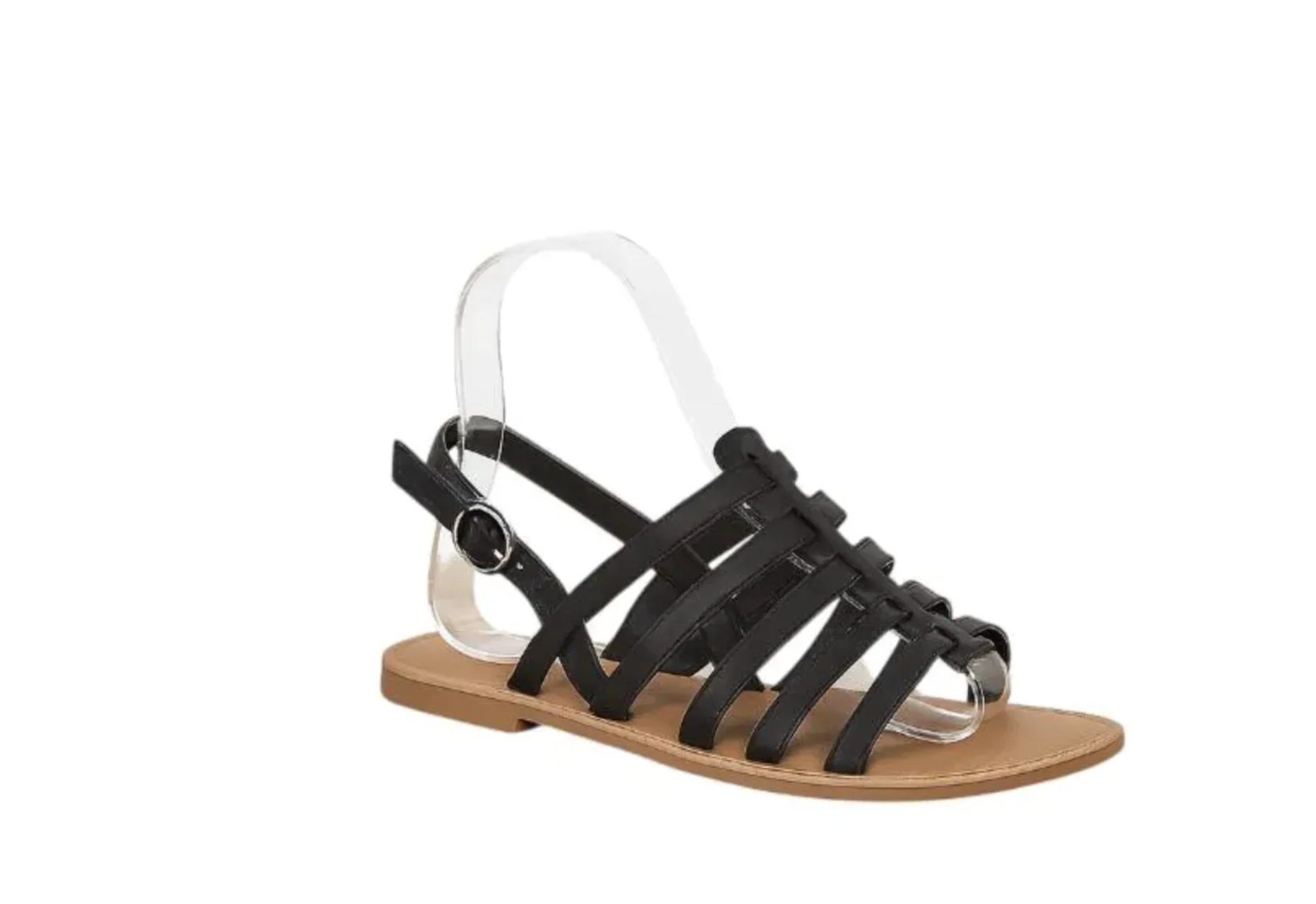 Sandales Plates Bout Ouvert Boucle Ajustable – Cink Me