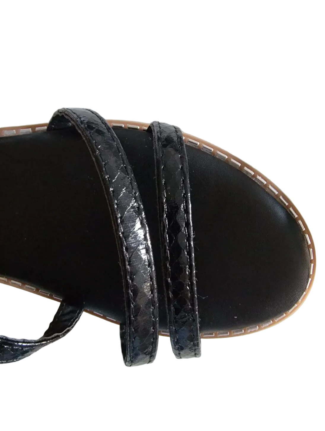 Sandales Plates Bout Ouvert Boucle – Cink Me