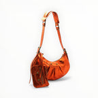 Sac Bandoulière Cuir Métallisé - Vimoda