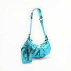 Sac Bandoulière Cuir Métallisé - Vimoda