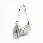 Sac Bandoulière Cuir Métallisé - Vimoda