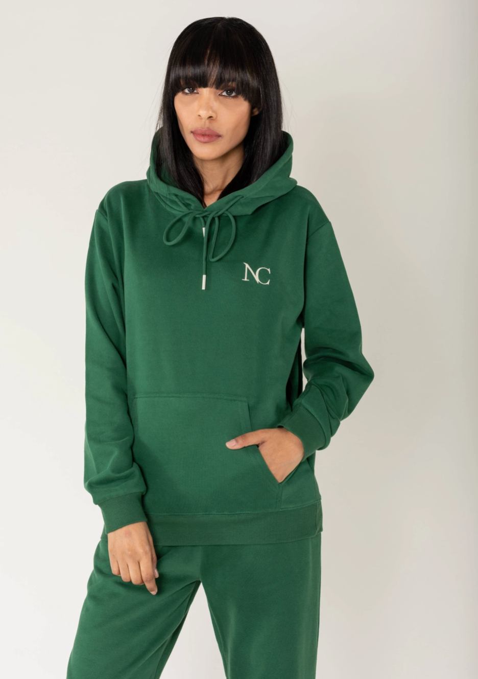 Ensemble Jogging Capuche Doublé Chaud - Nina Carter