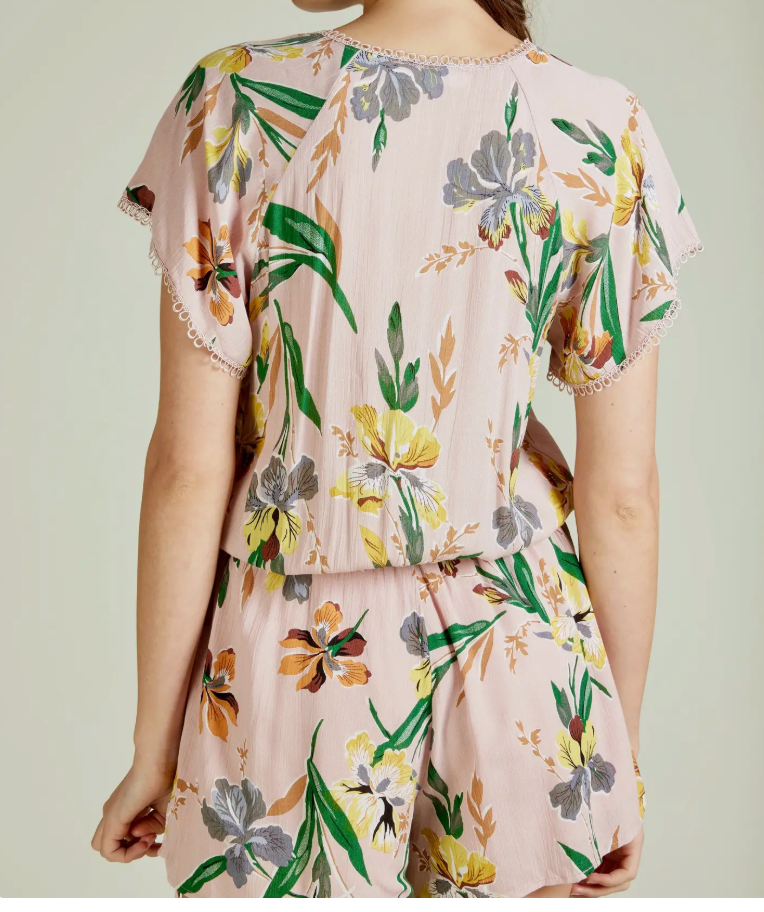 Combishort Imprimé Fleuri KOKO – ANDY & LUCY