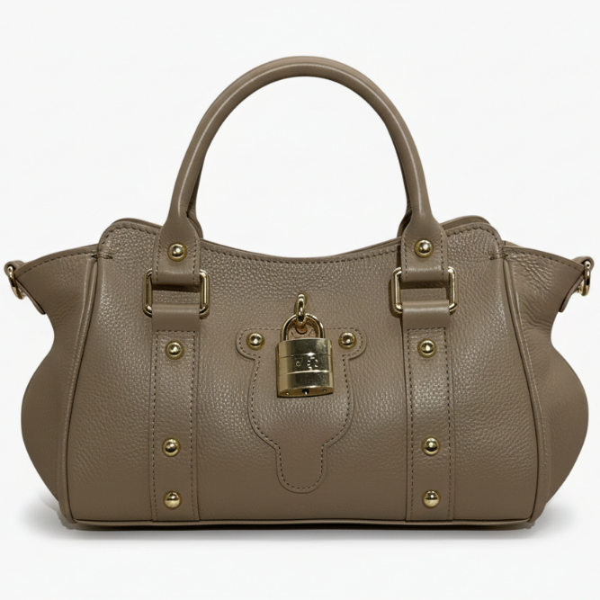 Sac à Main Cuir Grainé Madeleine – Louisa Lee