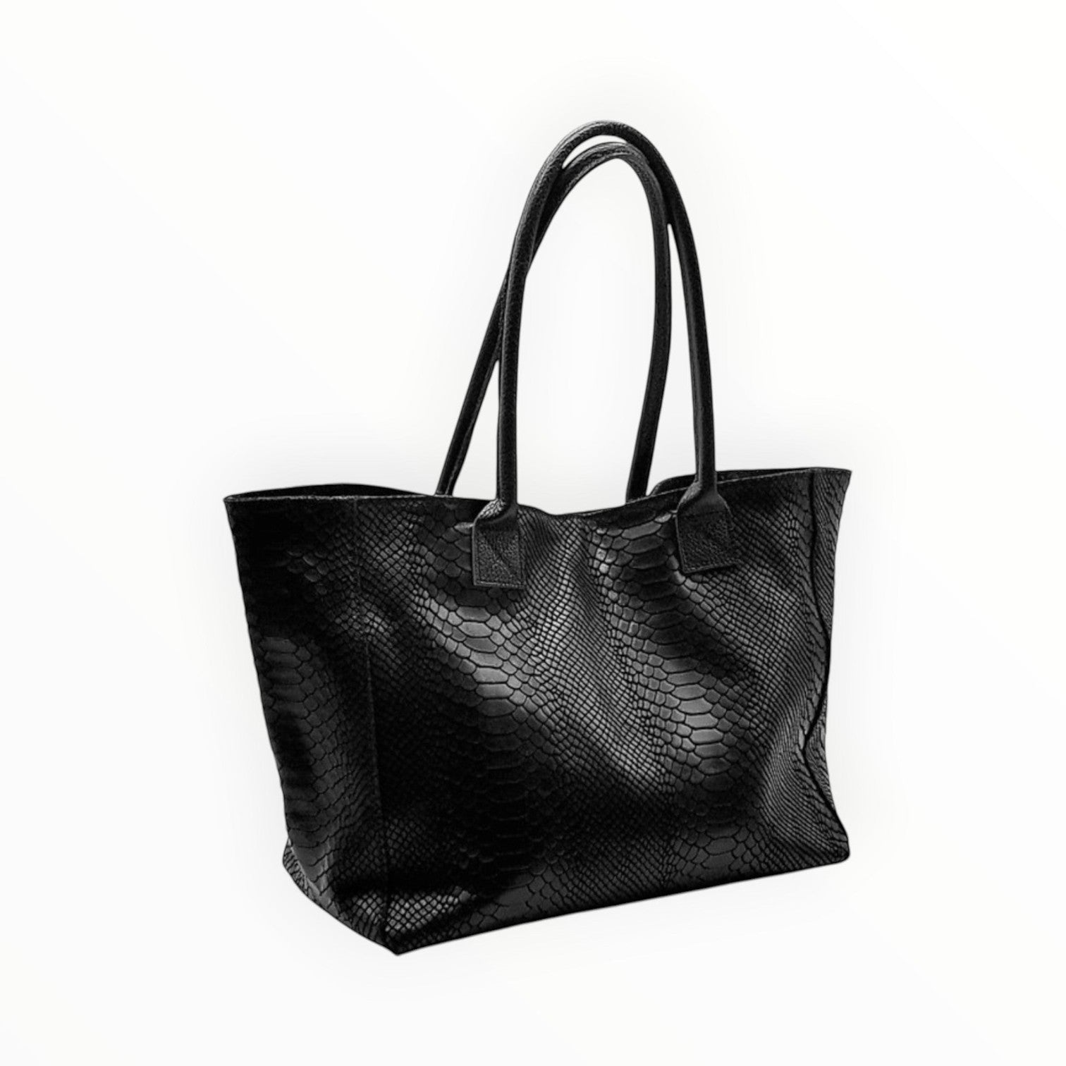 Sac à Main Cuir Véritable Imprimé Python Lola Zeen - Sacs - ZEEN