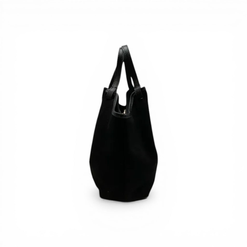 Sac à Main Cuir Suédé Olga Medium LOUISA LEE - Sacs - LOUISA LEE