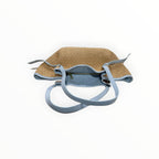 Sac Cuir Raphia Medium Shopping LOUISA LEE - Sacs - LOUISA LEE