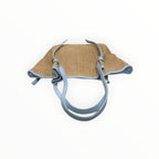 Sac Cuir Raphia Medium Shopping LOUISA LEE - Sacs - LOUISA LEE