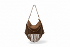 Sac Bandoulière Cuir Suède LOUISA LEE