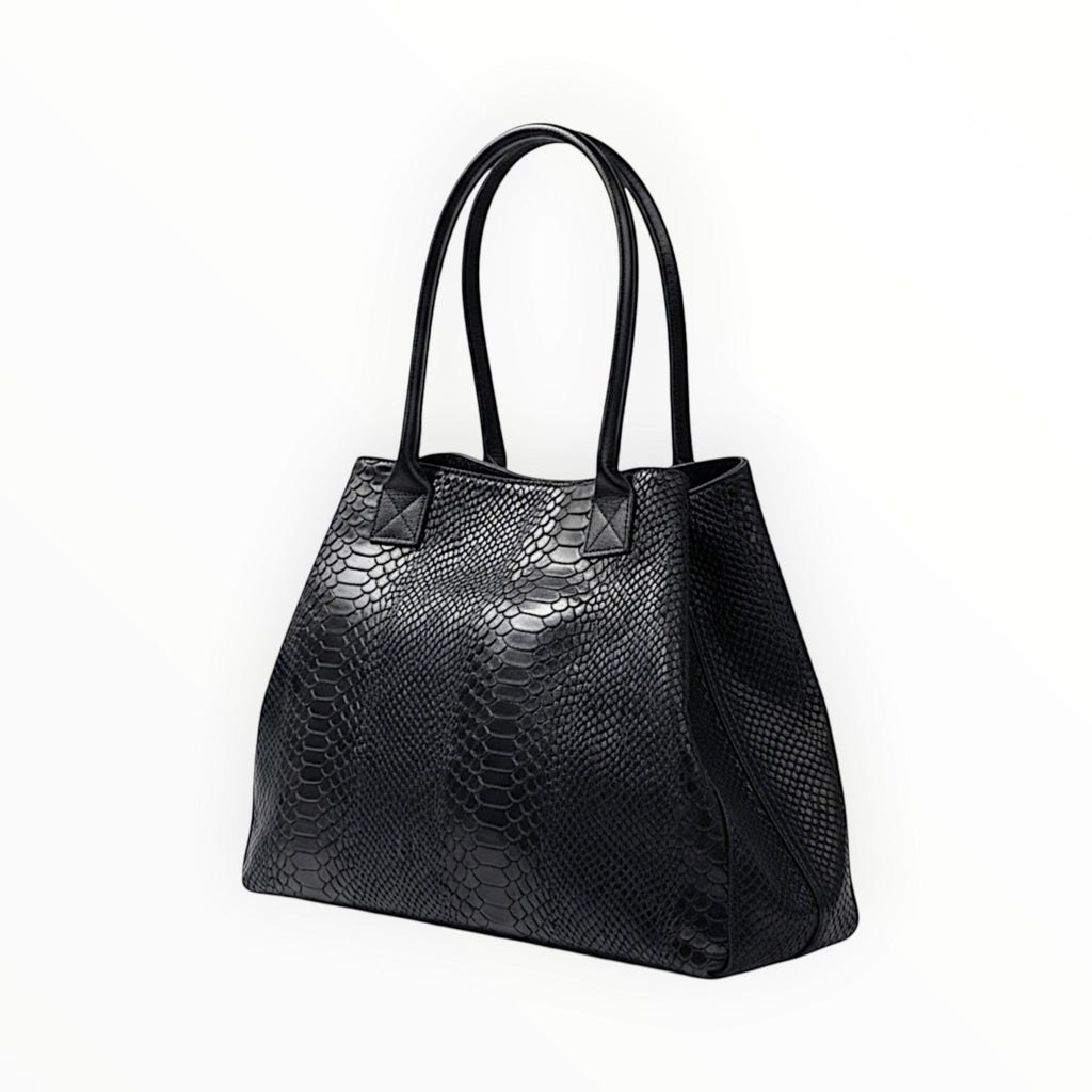 Sac à Main Cuir Véritable Imprimé Python Lola Zeen - Sacs - ZEEN