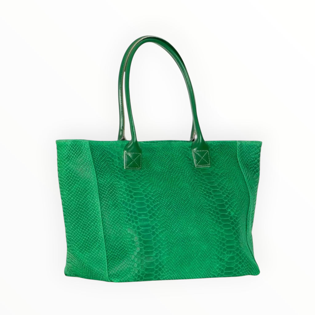 Sac à Main Cuir Véritable Imprimé Python Lola Zeen - Sacs - ZEEN