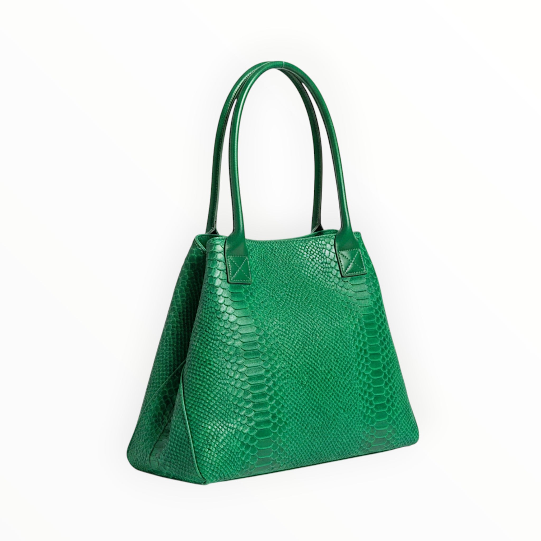Sac à Main Cuir Véritable Imprimé Python Lola Zeen - Sacs - ZEEN