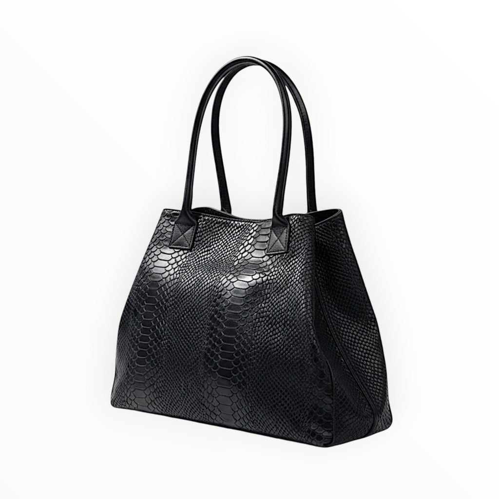 Sac à Main Cuir Véritable Imprimé Python Lola Zeen - Sacs - ZEEN