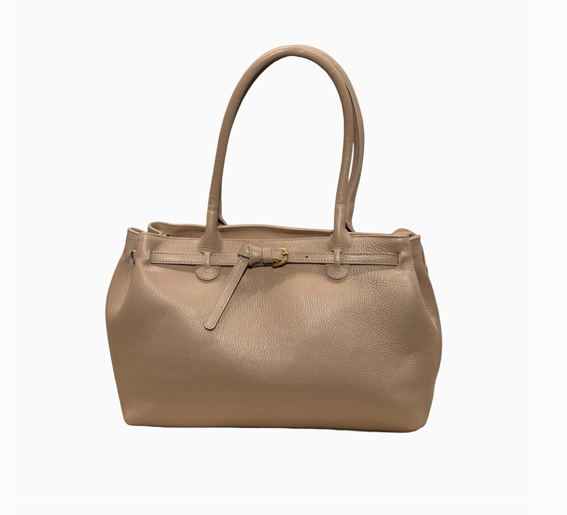 Sac Shopping Cuir Grainé Leatina LOUISA LEE - Sacs - LOUISA LEE