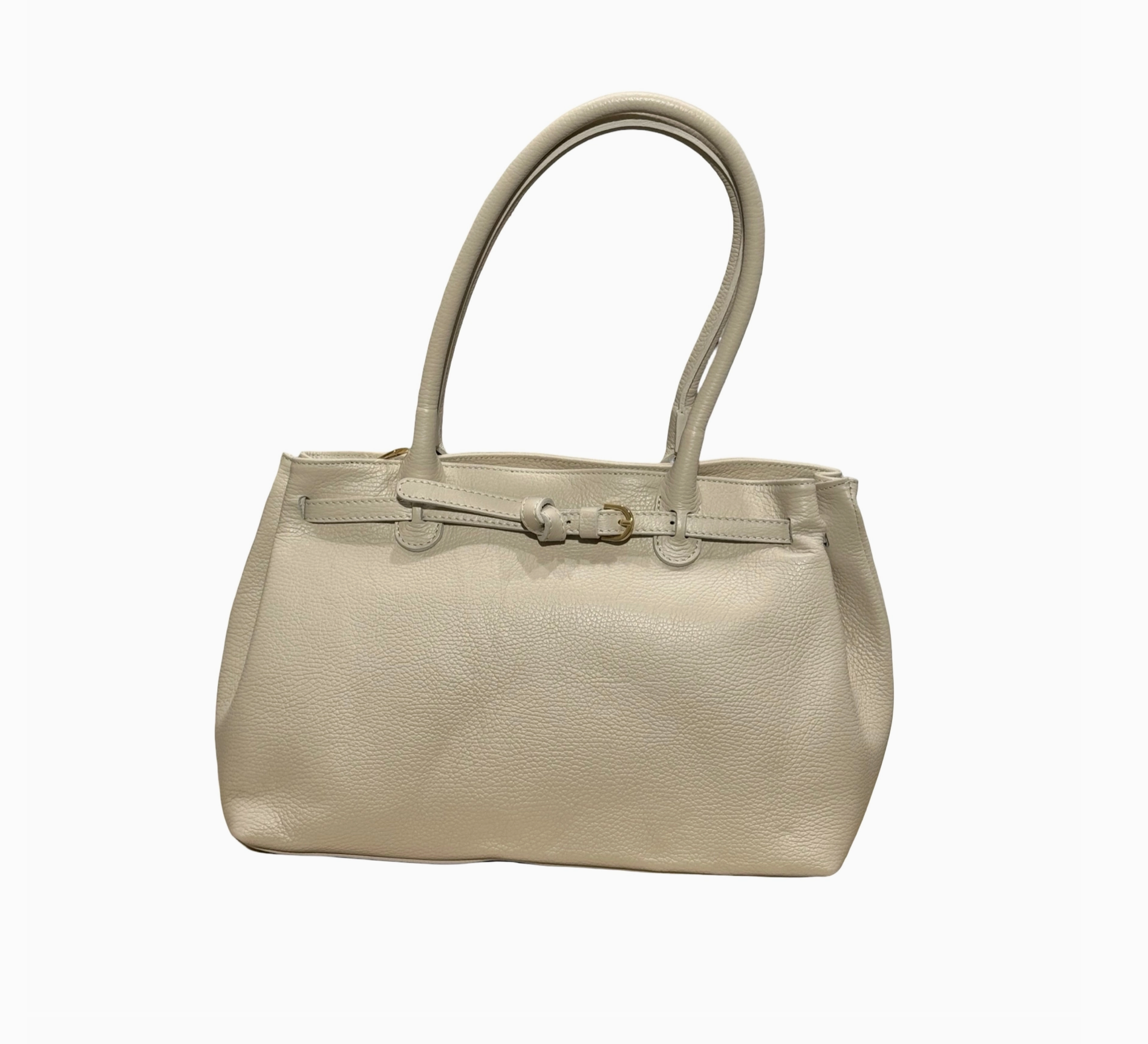 Sac Shopping Cuir Grainé Leatina LOUISA LEE - Sacs - LOUISA LEE