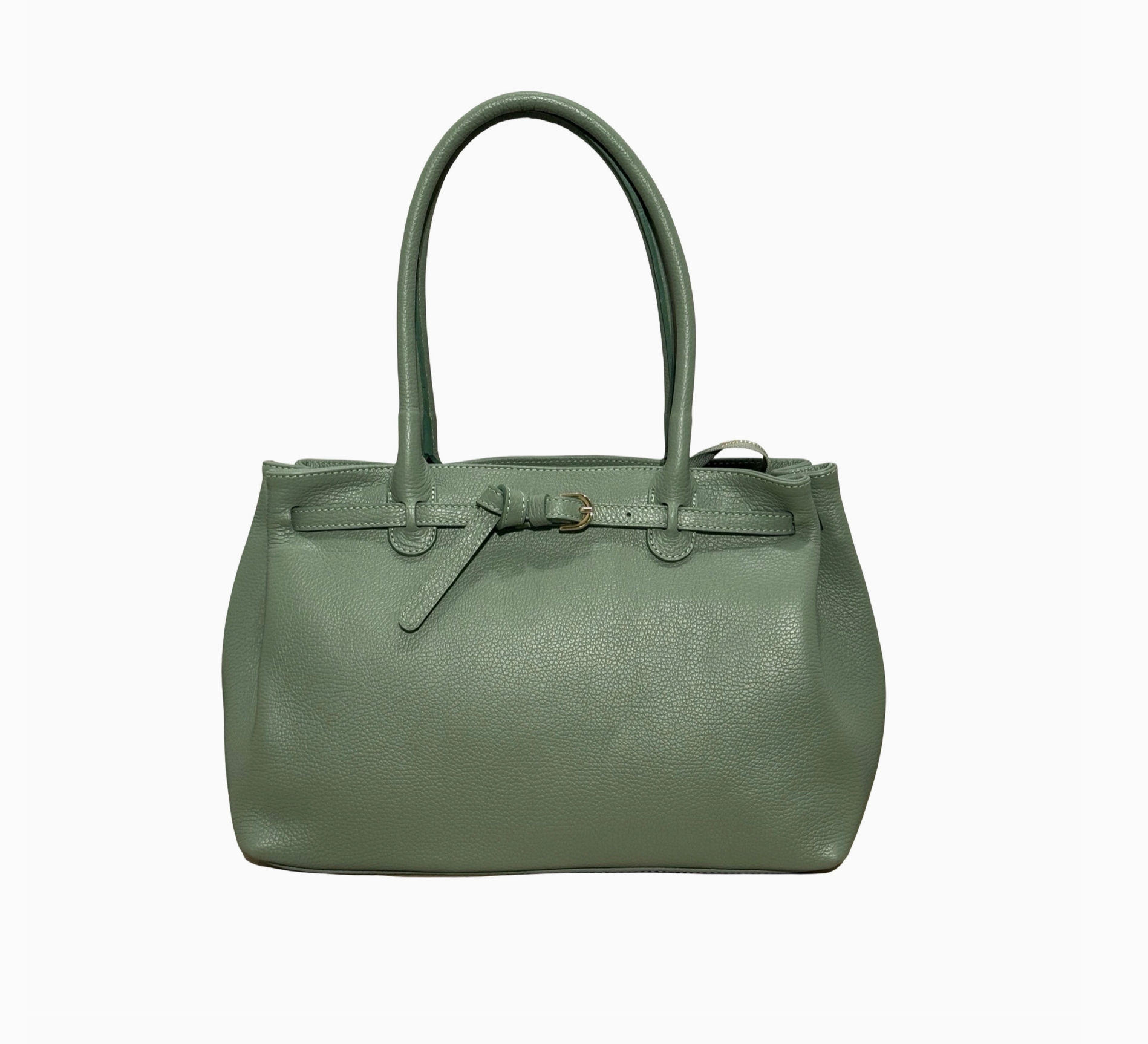 Sac Shopping Cuir Grainé Leatina LOUISA LEE - Sacs - LOUISA LEE