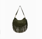 Sac Cabas Cuir Suéde Clouté Demy LOUISA LEE
