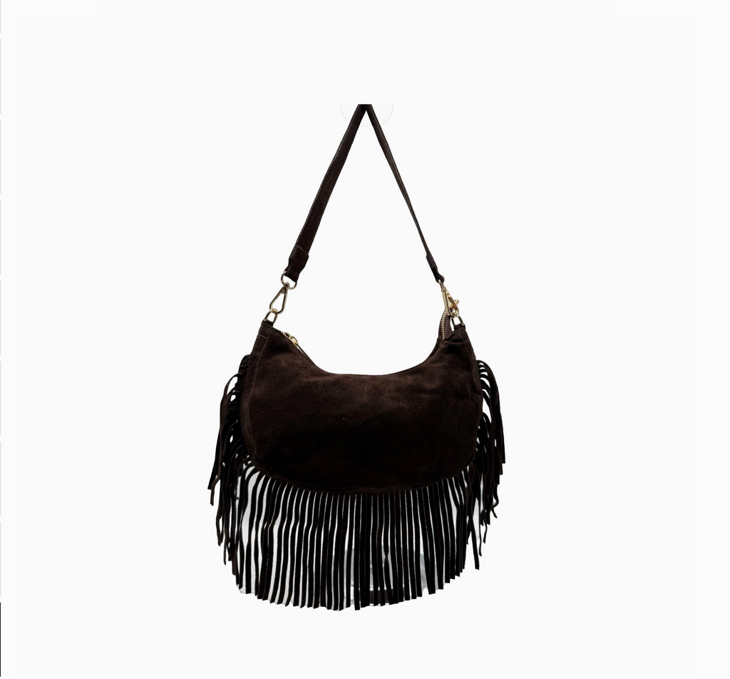 Sac Cabas Cuir Suéde Clouté Demy LOUISA LEE