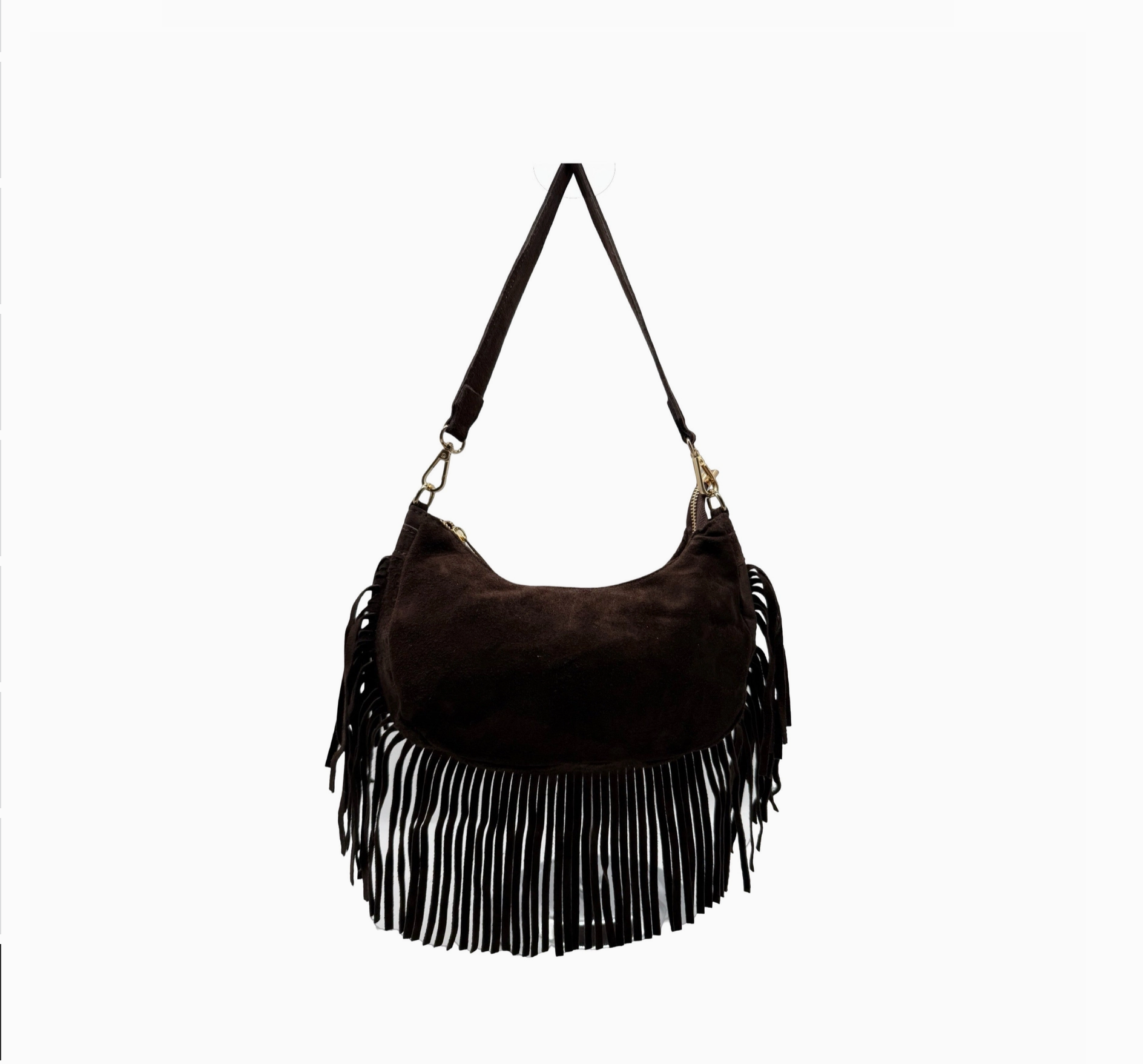 Sac Cabas Cuir Suéde Clouté Demy LOUISA LEE
