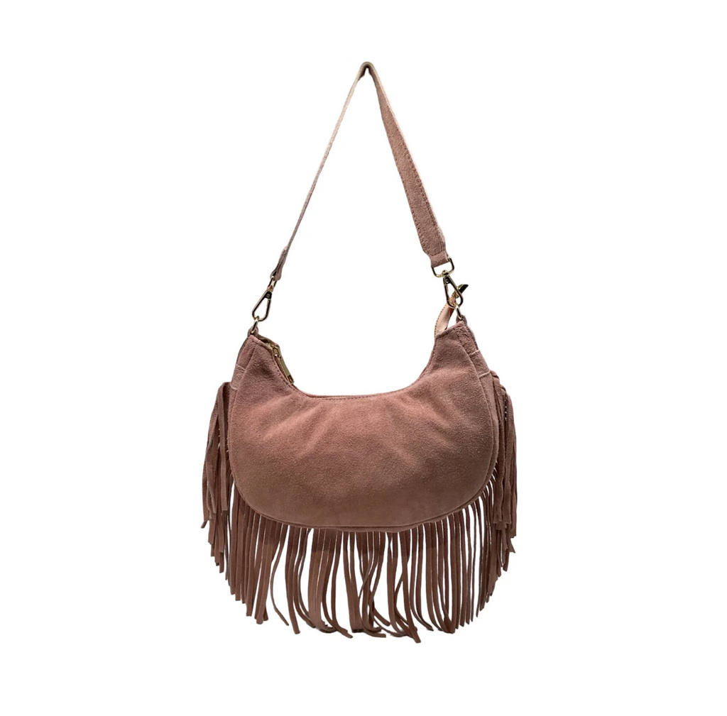 Sac Cabas Cuir Suéde Clouté Demy LOUISA LEE