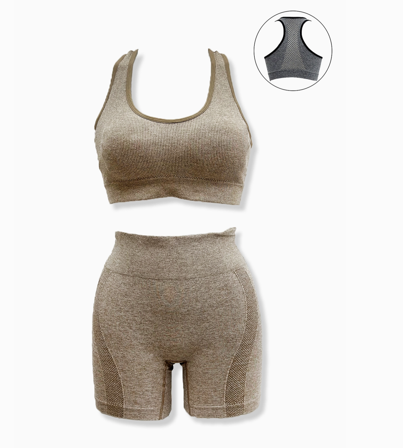 Ensemble de Sport côtelé - Vêtements de sport - BELLE COM'ELLE
