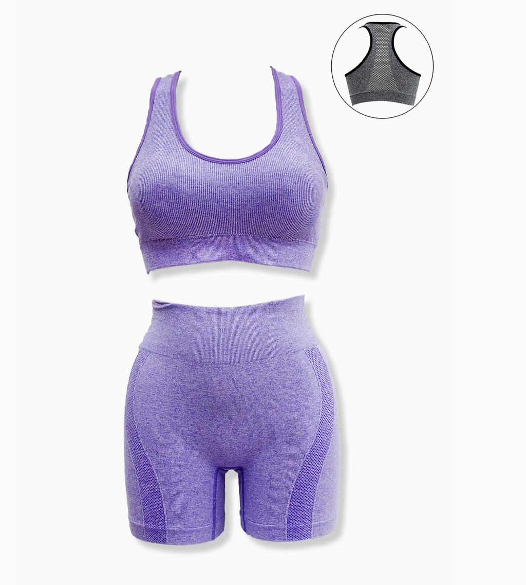 Ensemble de Sport côtelé - Vêtements de sport - BELLE COM'ELLE