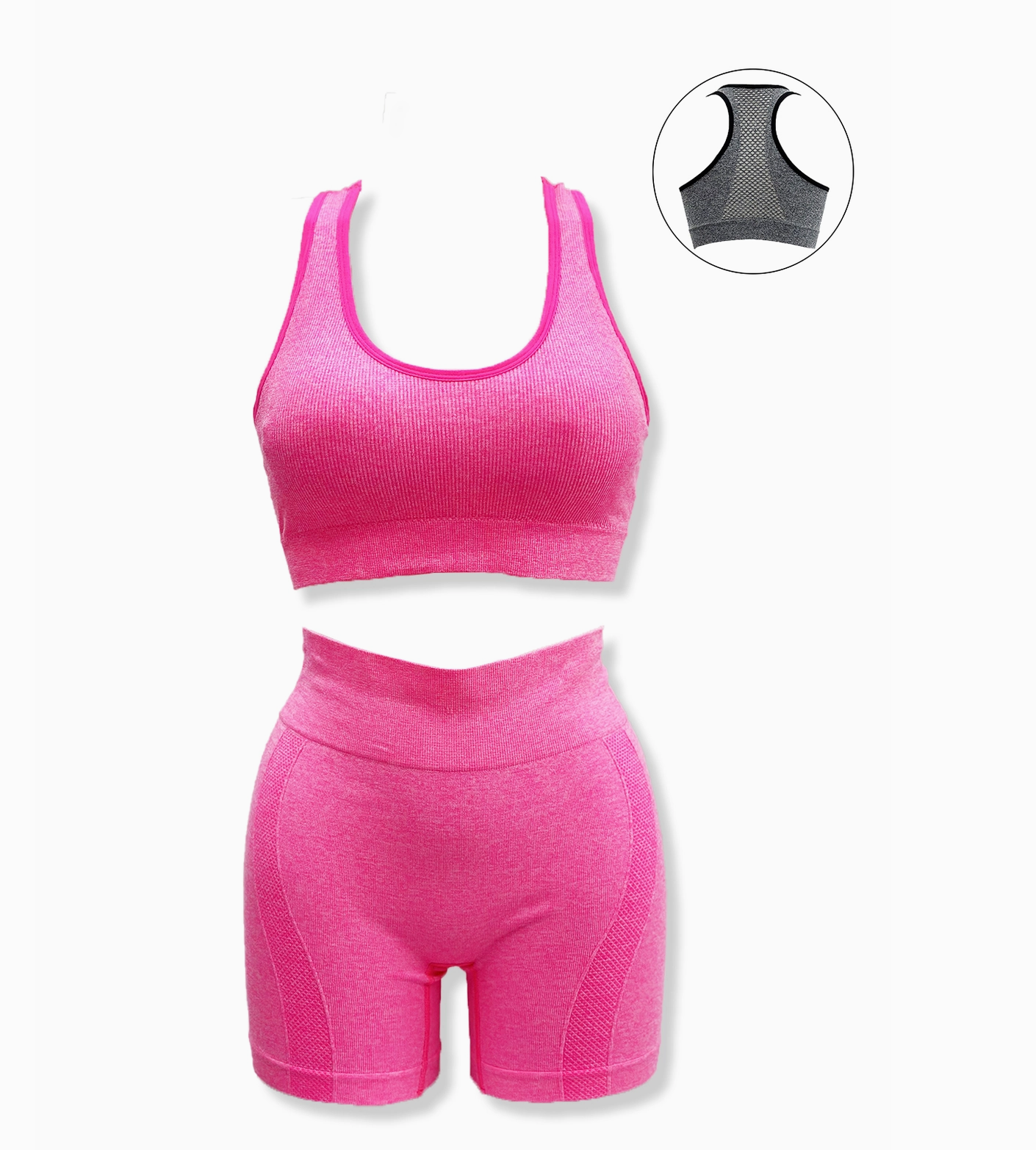 Ensemble de Sport côtelé - Vêtements de sport - BELLE COM'ELLE