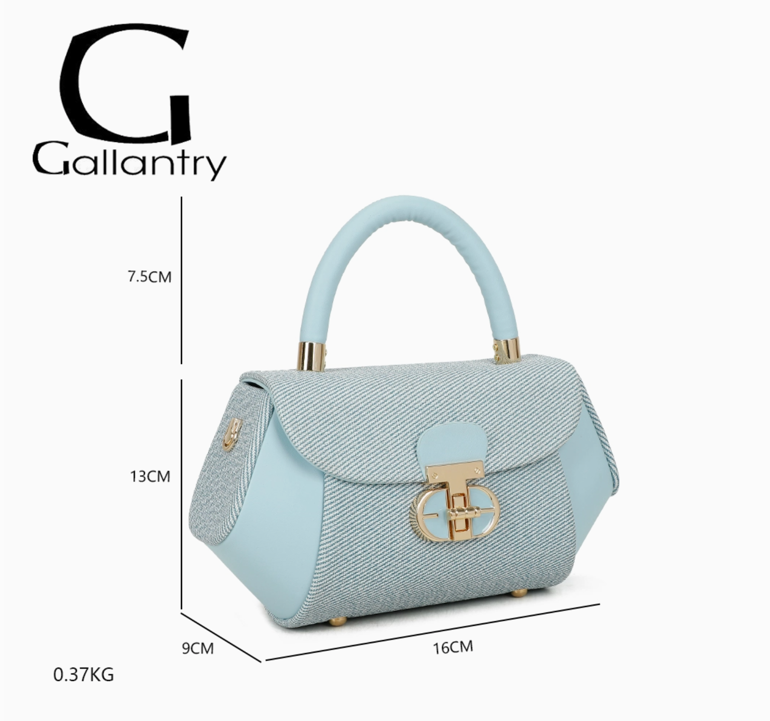 Sac Léa Petit Sac Structuré Effet Tissé GALLANTRY