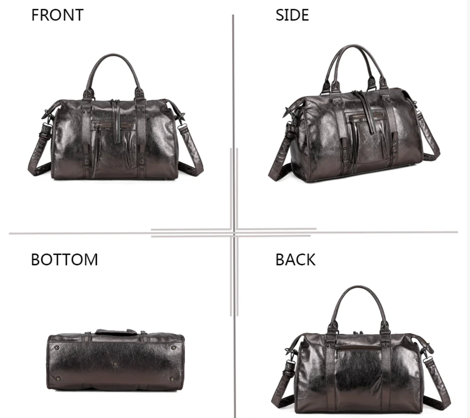 Sac XL Métallique Skyla GALLANTRY