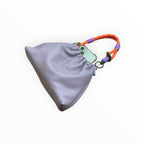 Sac cuir grainé cordon Plissa LOUISA LEE