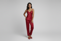 Ensemble Pyjama Débardeur et Pantalon Imitation Soie BELLE COM'ELLE - Linge de nuit - BELLE COM'ELLE