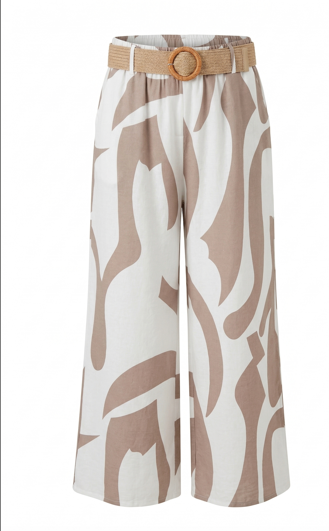 Pantalon à motifs abstraits fluide LUCKY NANA - Pantalon Femme - Lucky Nana