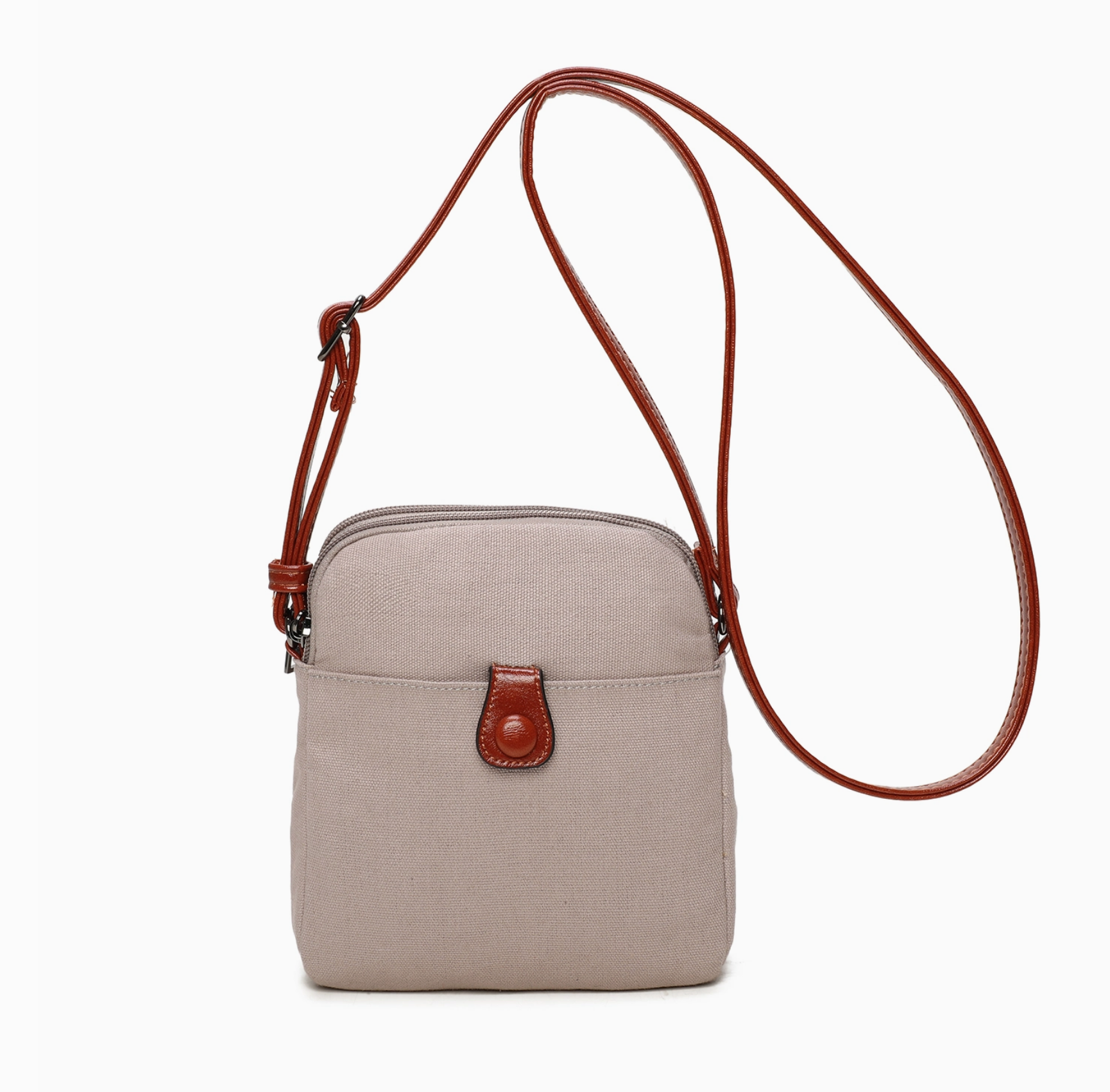 Pochette téléphone bandoulière 2 compartiments INES DELAURE - Sacs - INES DELAURE