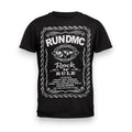 T-shirt Run DMC Rock and Rule Whiskey Homme