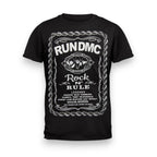 T-shirt Run DMC Rock and Rule Whiskey Homme