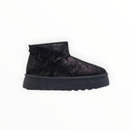 Chelsea Boot Plateforme Effet Brillant PU À Enfiler – LADY GLORY - Chaussure Femme - LADY GLORY