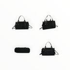 Sac à Main Suédine Détails Dorés L'Essentielle GALLANTRY - Sacs - GALLANTRY