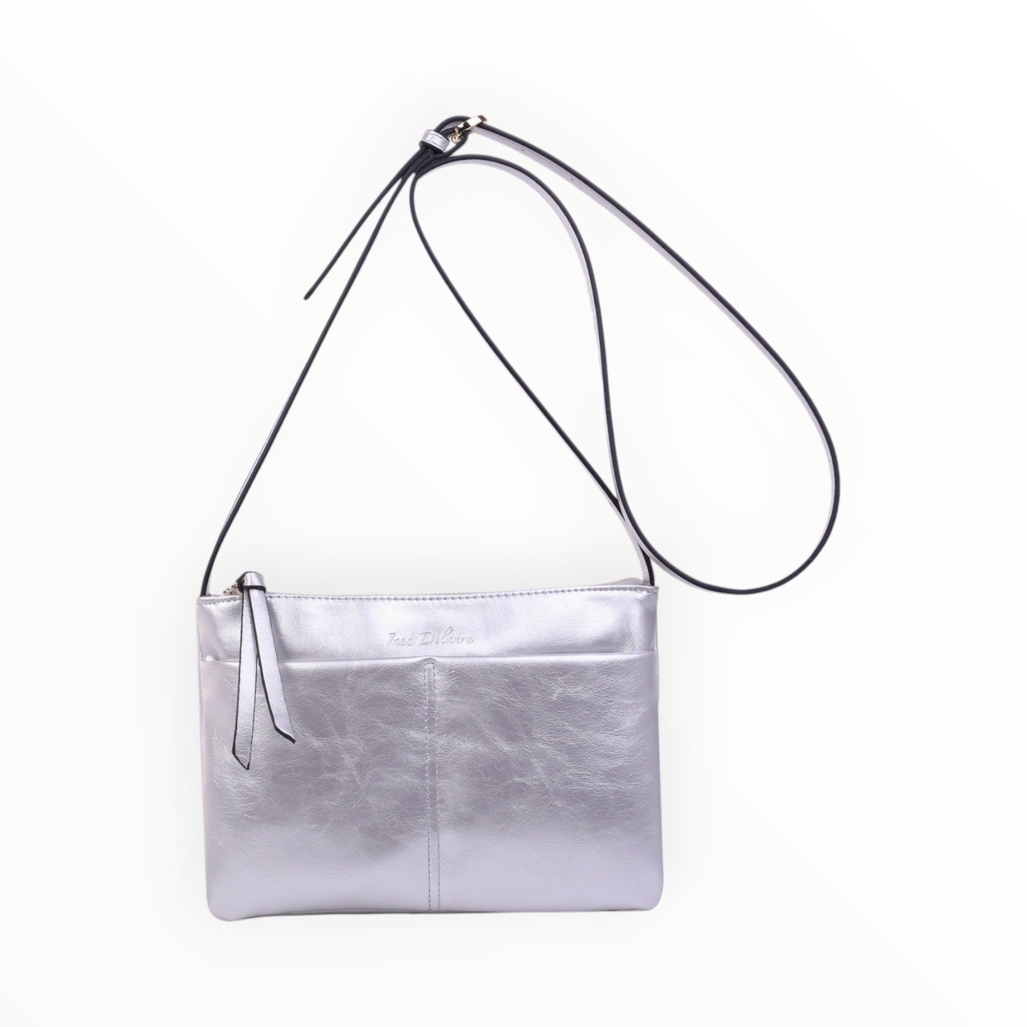 Pochette zippée plate multi-poches INES DELAURE - Sacs - INES DELAURE