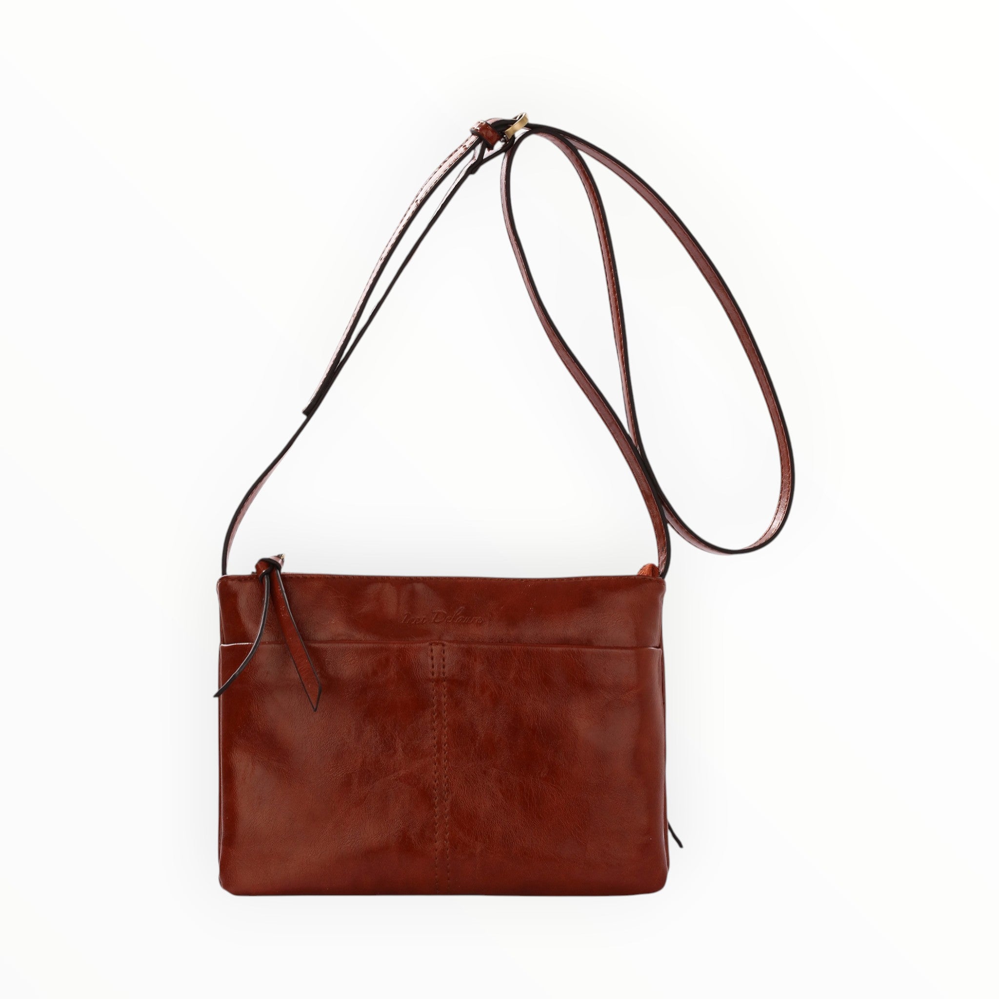 Pochette zippée plate multi-poches INES DELAURE - Sacs - INES DELAURE