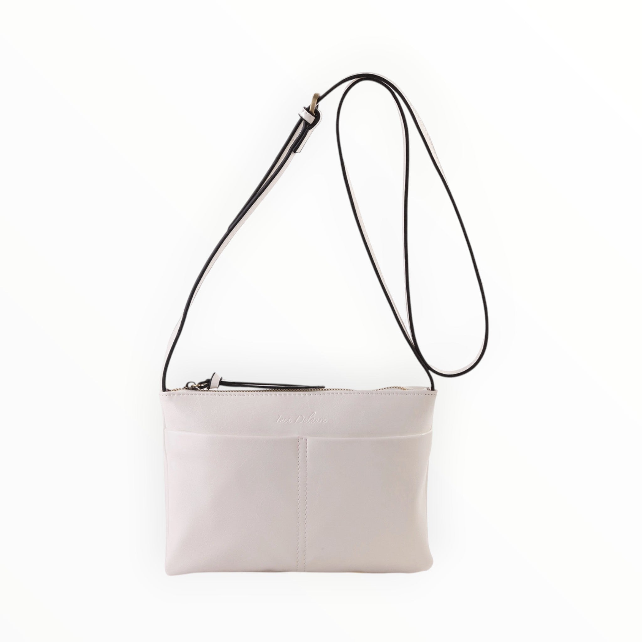 Pochette zippée plate multi-poches INES DELAURE - Sacs - INES DELAURE