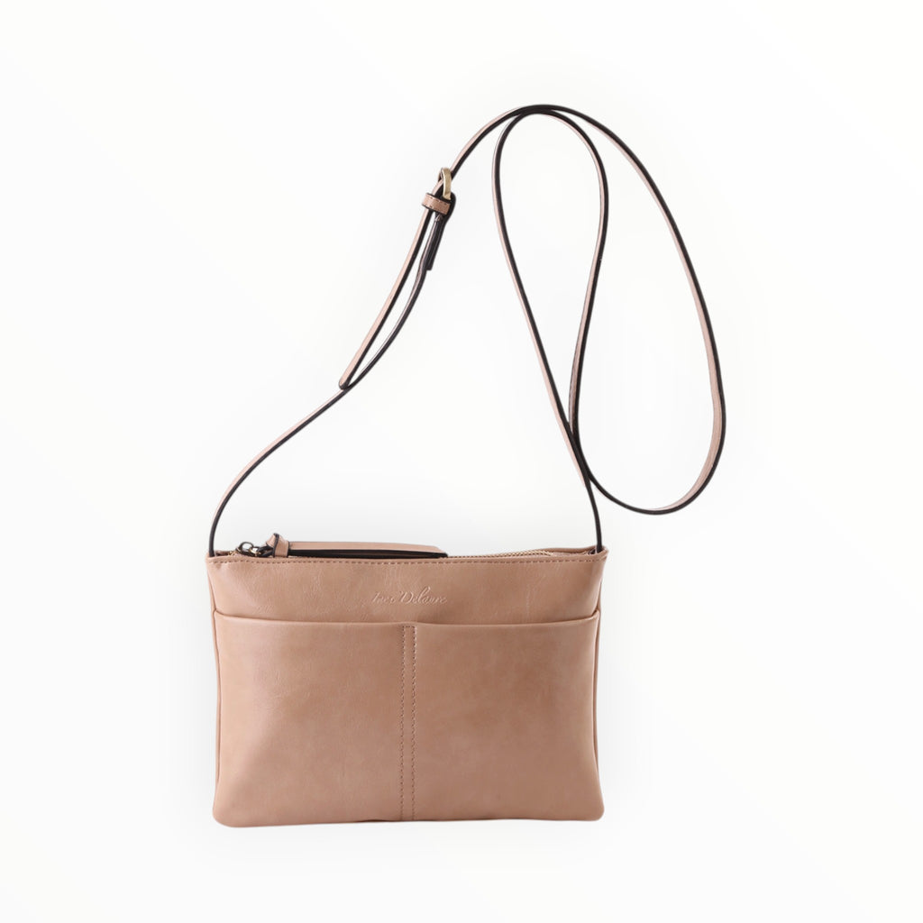 Pochette zippée plate multi-poches INES DELAURE - Sacs - INES DELAURE