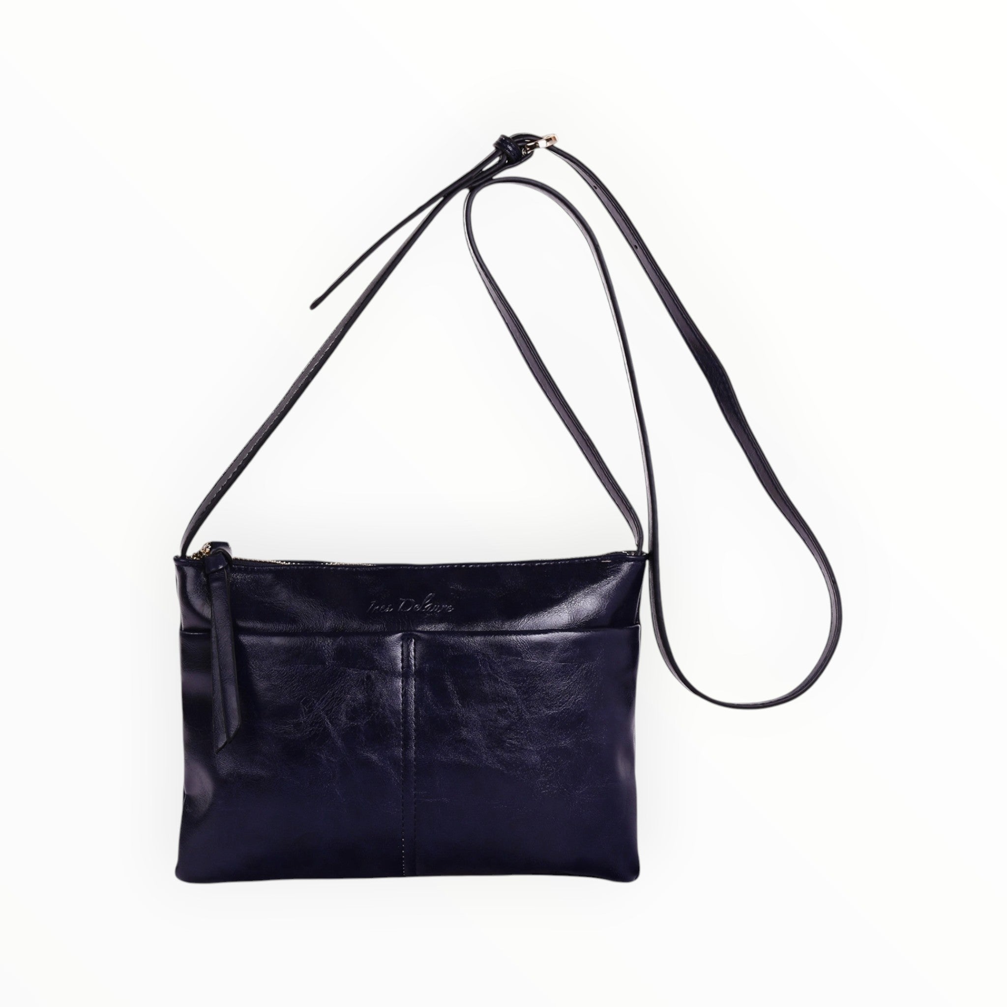 Pochette zippée plate multi-poches INES DELAURE - Sacs - INES DELAURE
