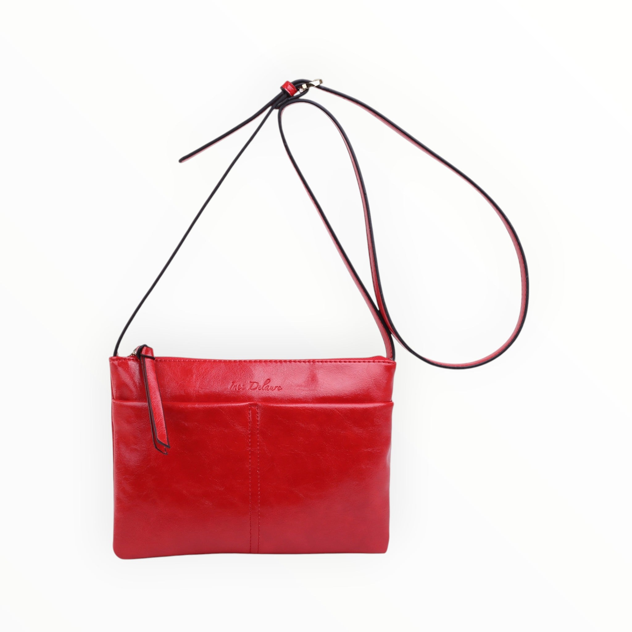 Pochette zippée plate multi-poches INES DELAURE - Sacs - INES DELAURE