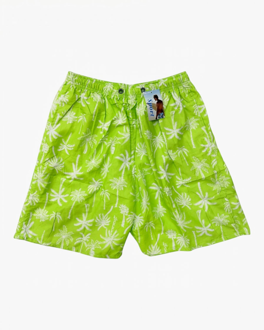 Short de Plage Homme Palmiers BELLE COM'ELLE - Short de bain Homme - BELLE COM'ELLE
