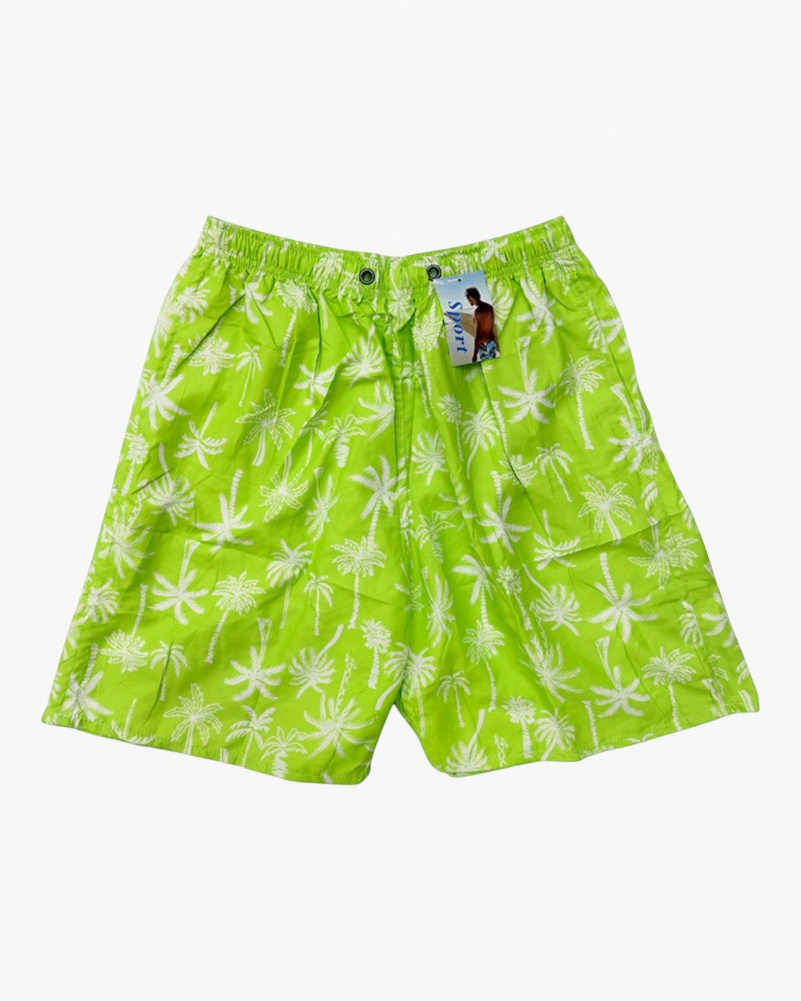 Short de Plage Homme Palmiers BELLE COM'ELLE - Short de bain Homme - BELLE COM'ELLE