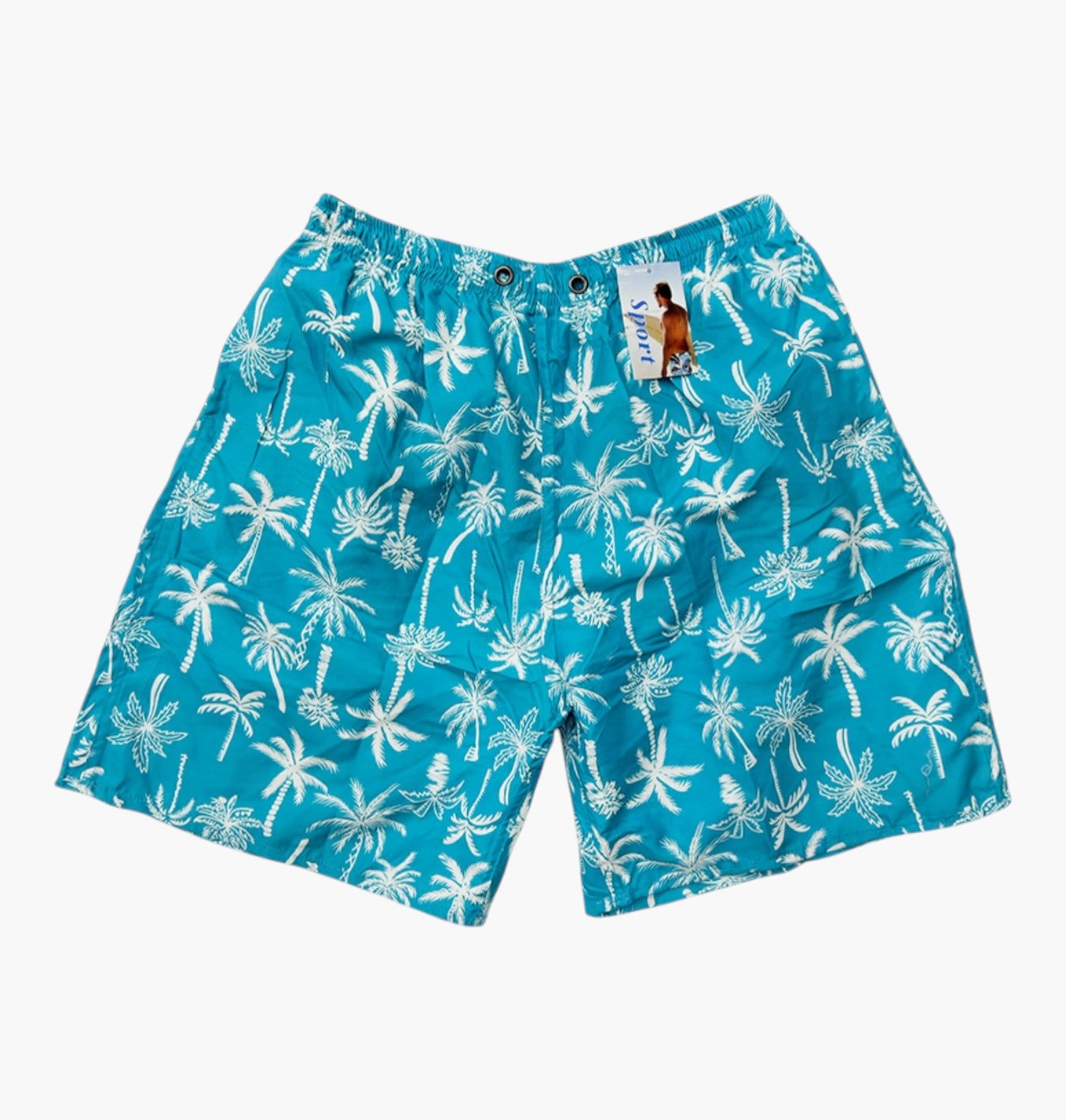 Short de Plage Homme Palmiers BELLE COM'ELLE - Short de bain Homme - BELLE COM'ELLE