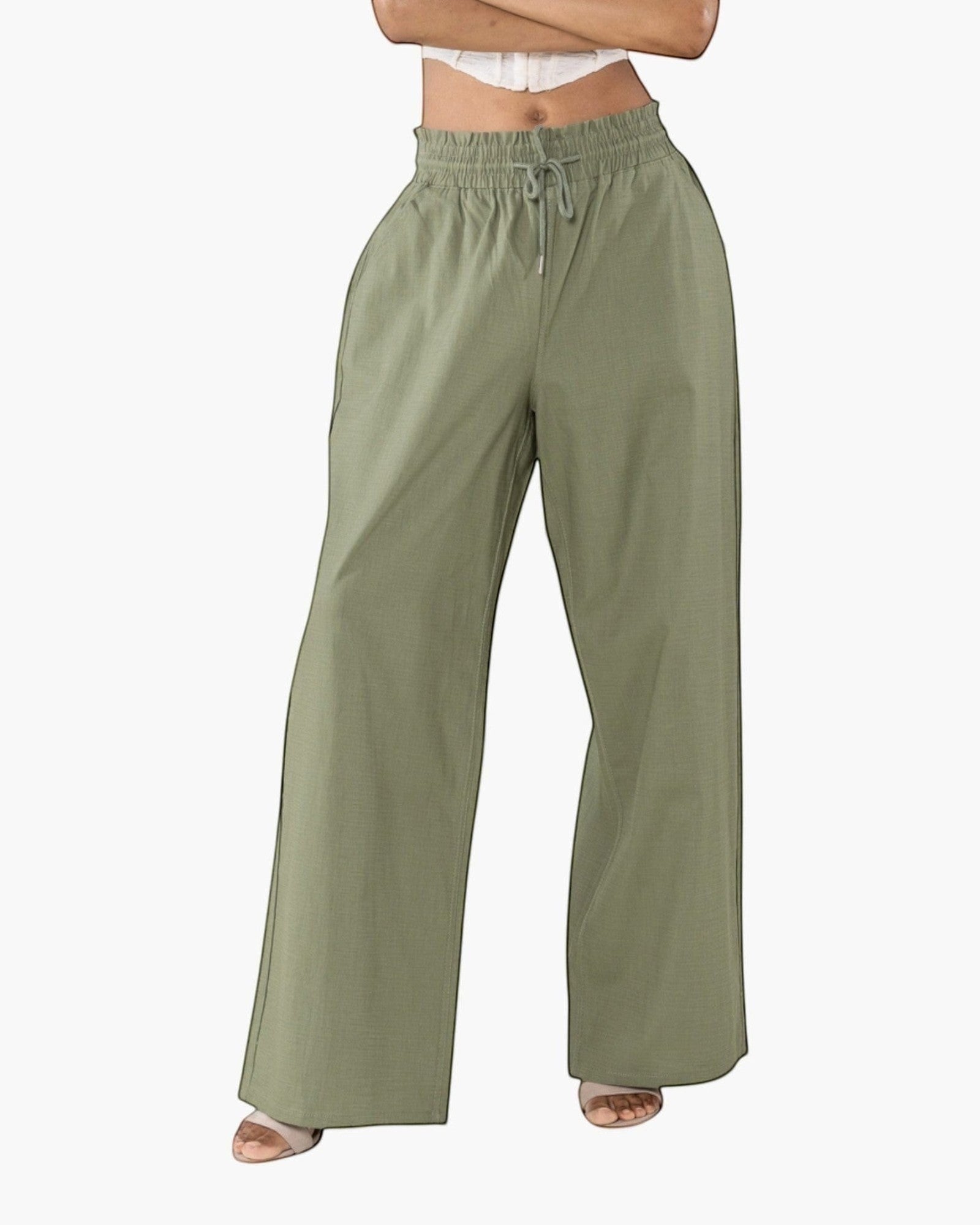 Pantalon palazzo large NINA CARTER - Pantalon Femme - Nina Carter