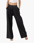Pantalon palazzo large NINA CARTER - Pantalon Femme - Nina Carter