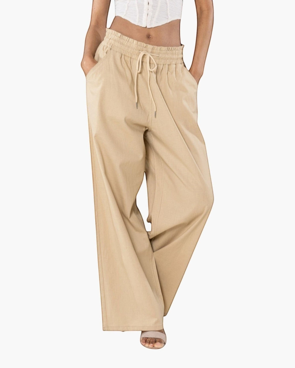 Pantalon palazzo large NINA CARTER